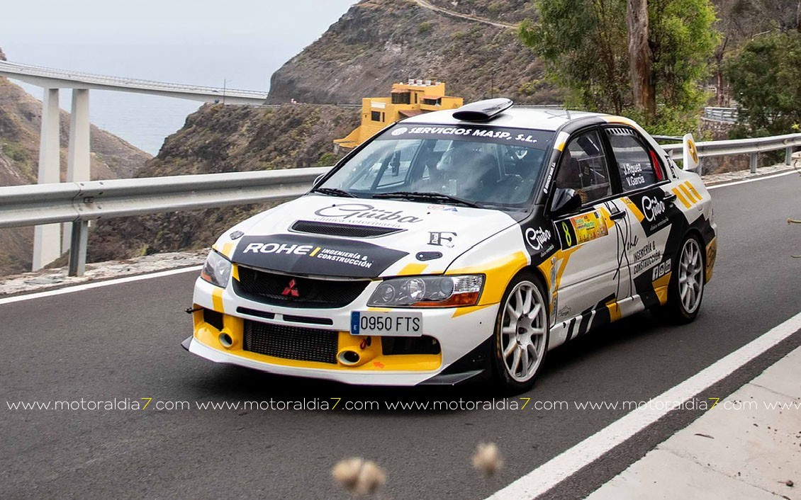 Raúl Hernández y Gabriel Espino, ganadores del Rally Comarca Norte