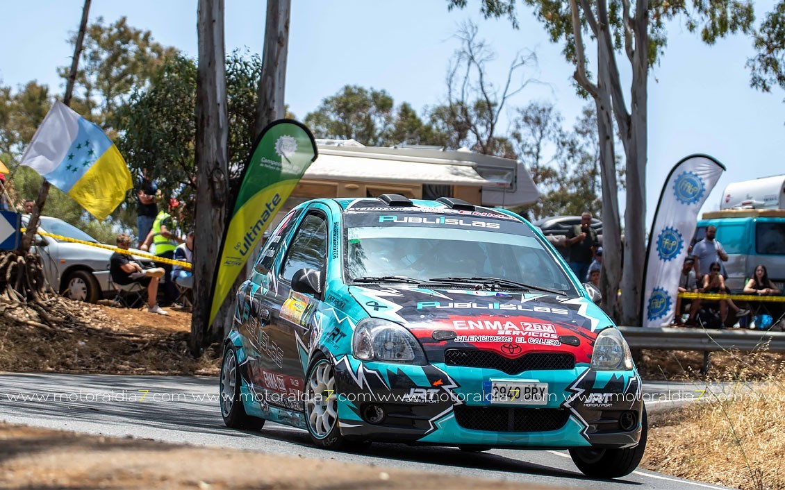 Raúl Hernández y Gabriel Espino, ganadores del Rally Comarca Norte