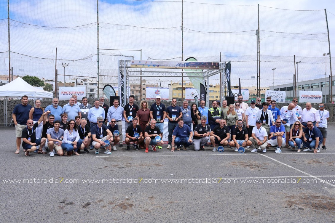 José Antonio Luján y Carles Sasplugas ganaron el II Eco Rally Lanzarote