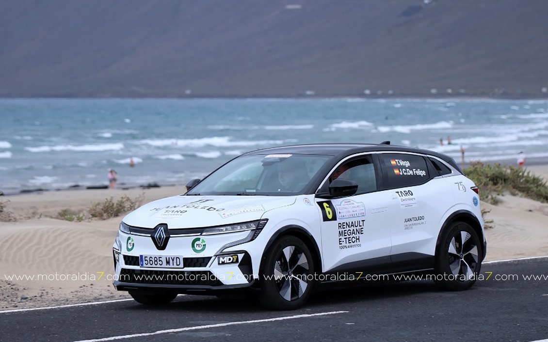 Vega y de Felipe, objetivo cumplido en el Eco Rally Lanzarote