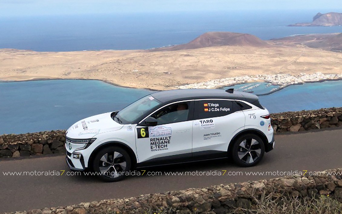 Vega y de Felipe, objetivo cumplido en el Eco Rally Lanzarote