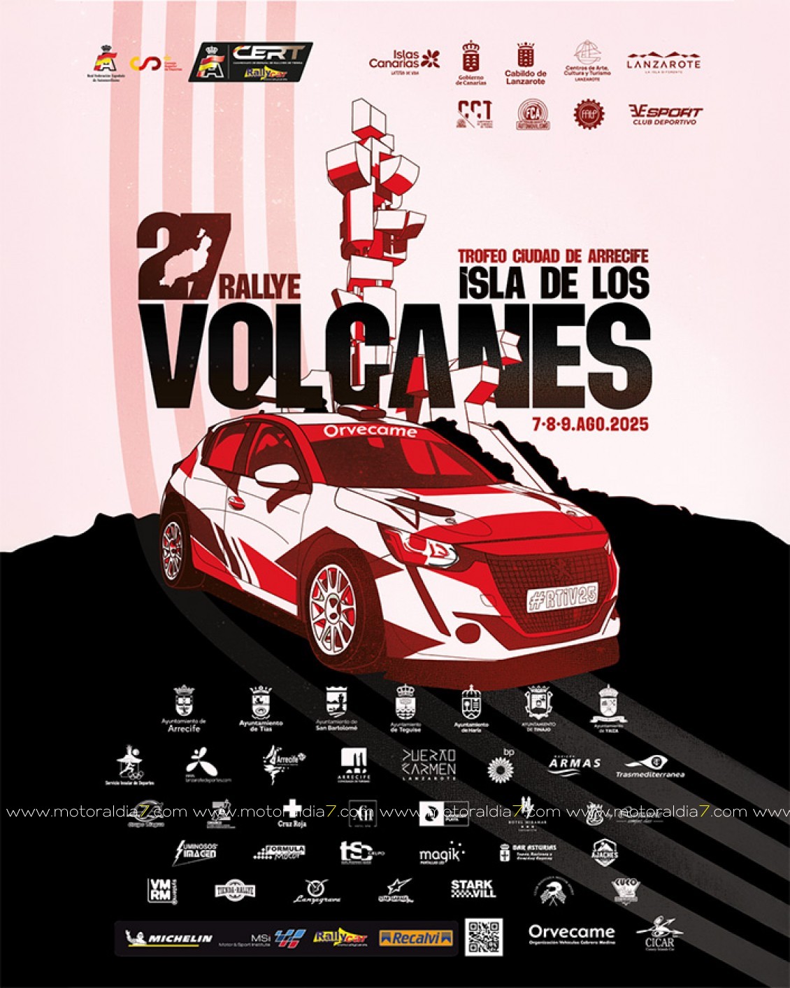 Rally Isla de Los Volcanes, se prepara