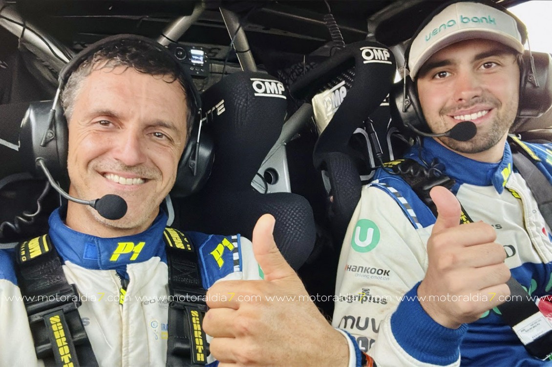 Gran ritmo de Diego Domínguez y Rogelio Peñate en el Rally de Paraguay            