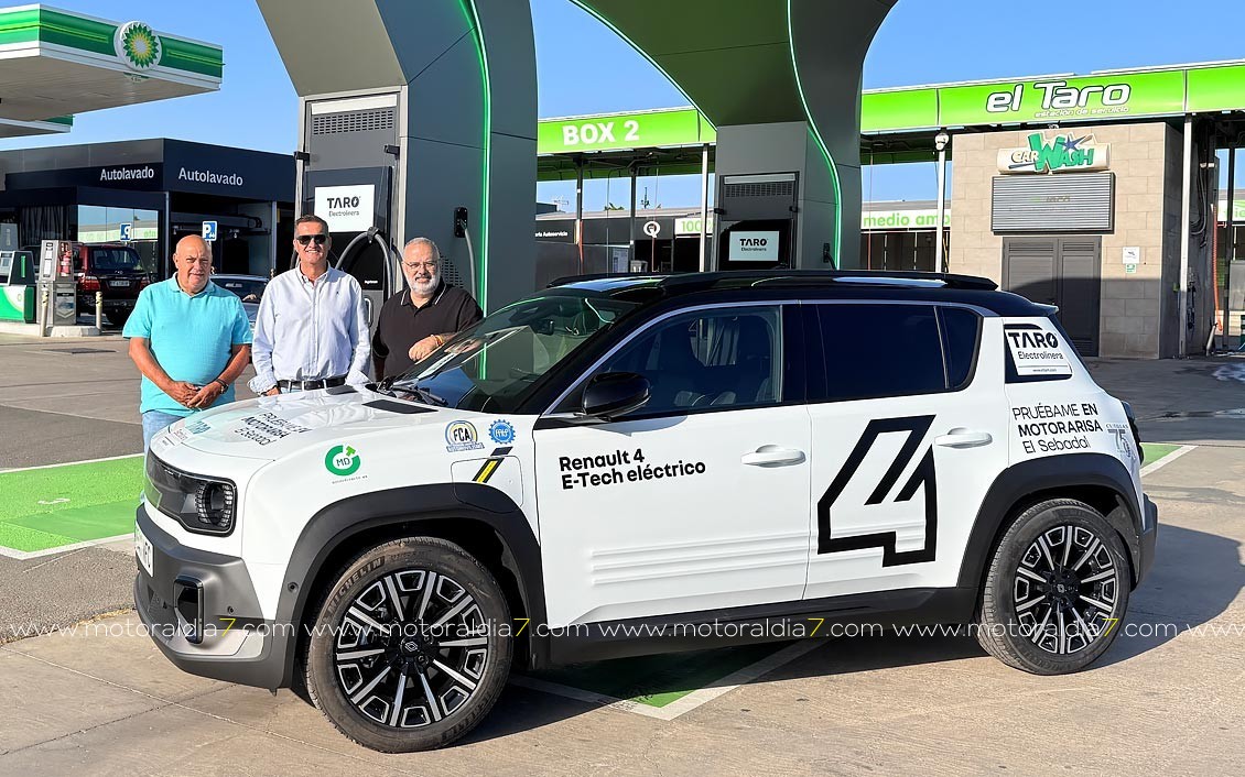 Teo Vega y Juan Carlos de Felipe  en el 7º Ecorally de Canarias