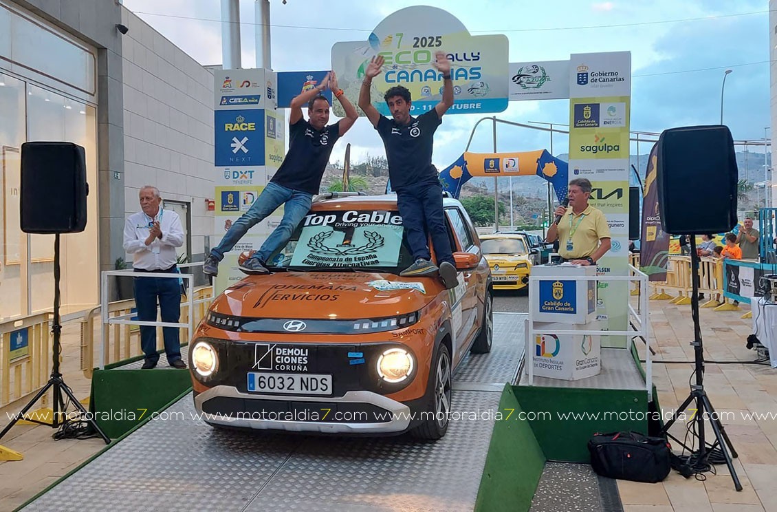 Victoria y campeonato eléctrico para Aicart y Herrera