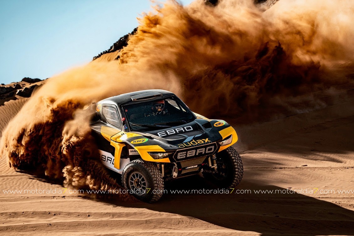 Laia Sanz debuta con el nuevo EBRO s800 XRR en el Rally de Marruecos