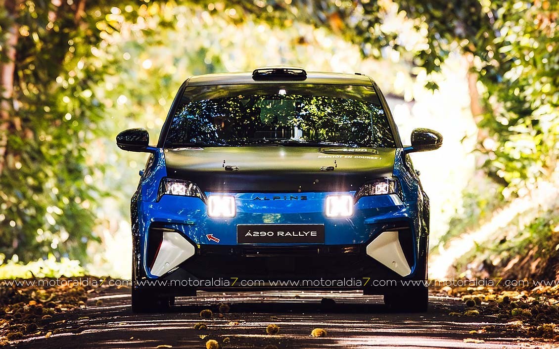 El Alpine A290 Rally ya está listo