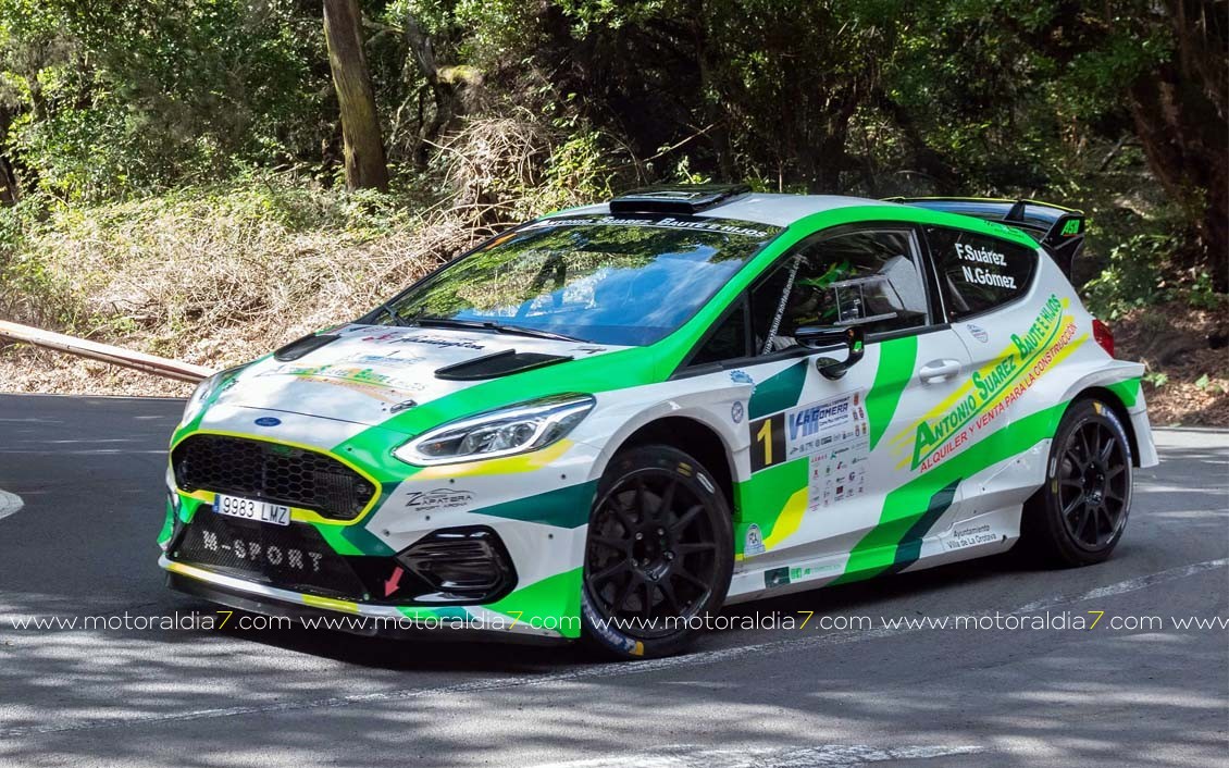 Víctor Delgado y Jacob Páez dominan el Rallysprint La Gomera