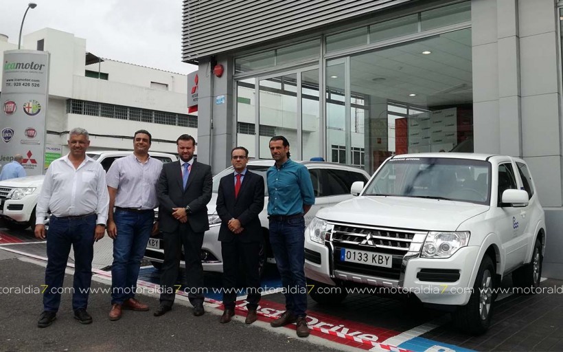  Mitsubishi con el Cabildo de Gran Canaria