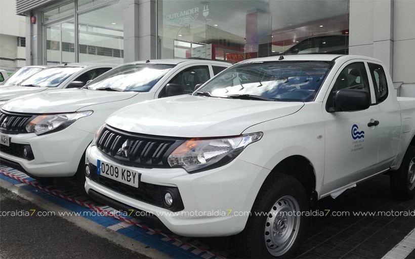  Mitsubishi con el Cabildo de Gran Canaria