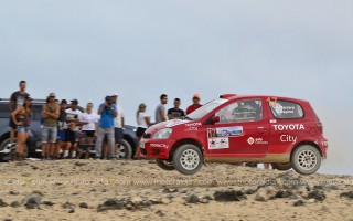 Jorge Del Cid y Nerea Odriozola ganadores en el Rally Isla de Los Volcanes