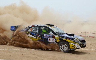 Jorge Del Cid y Nerea Odriozola ganadores en el Rally Isla de Los Volcanes