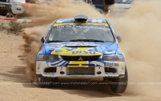 Jorge Del Cid y Nerea Odriozola ganadores en el Rally Isla de Los Volcanes