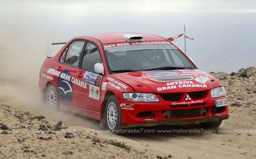 Jorge Del Cid y Nerea Odriozola ganadores en el Rally Isla de Los Volcanes
