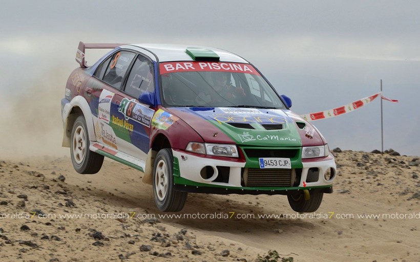 Jorge Del Cid y Nerea Odriozola ganadores en el Rally Isla de Los Volcanes