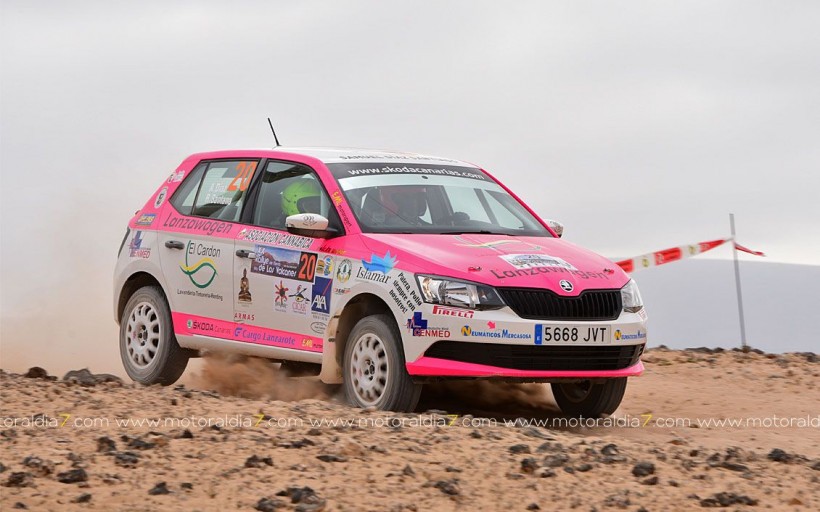 Jorge Del Cid y Nerea Odriozola ganadores en el Rally Isla de Los Volcanes