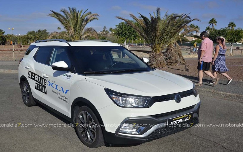 XLV, el monovolumen de SsangYong