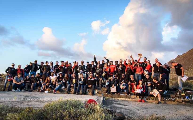 El pueblo de los Silos se volcó con los Ducatistas