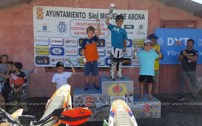 Araitz Perales, el niño majorero en el que se fijó Marc Márquez