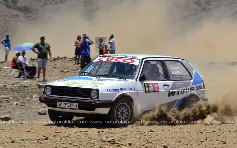 Gran Canaria con la tierra en Rally y Slalom